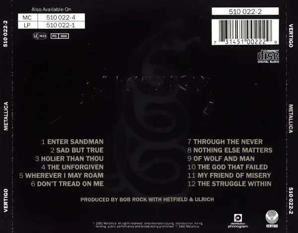Metallica - Metallica-1