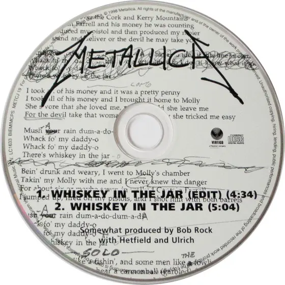 Metallica - Whiskey In The Jar-3