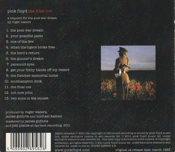 Pink Floyd - The Final Cut-7