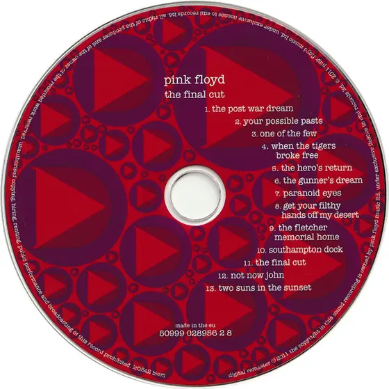Pink Floyd - The Final Cut-8