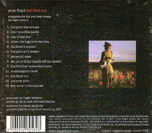 Pink Floyd - The Final Cut-2