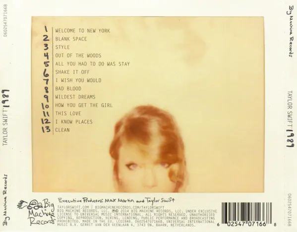 Taylor Swift - 1989-2