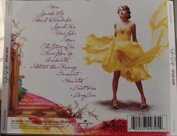 Taylor Swift - Speak Now-1