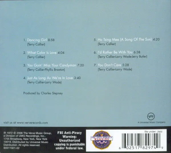 Terry Callier - What Color Is Love-0