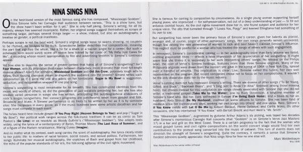 Nina Simone - Nina Simone Sings Nina-2
