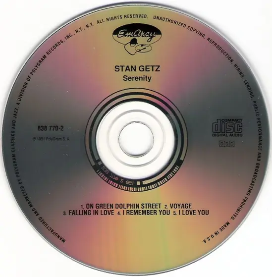 Stan Getz - Serenity-2