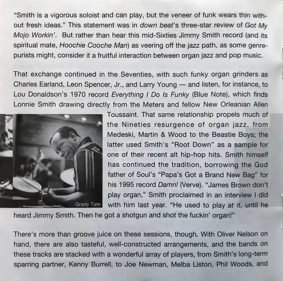 Jimmy Smith - Got My Mojo Workin' • Hoochie Cooche Man-8