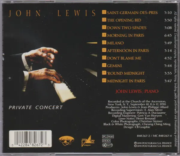 John Lewis (2) - Private Concert-1