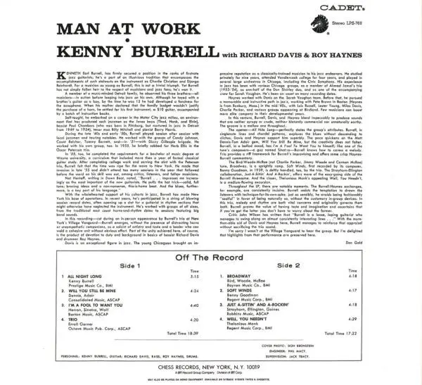 The Kenny Burrell Trio - A Night At The Vanguard-5