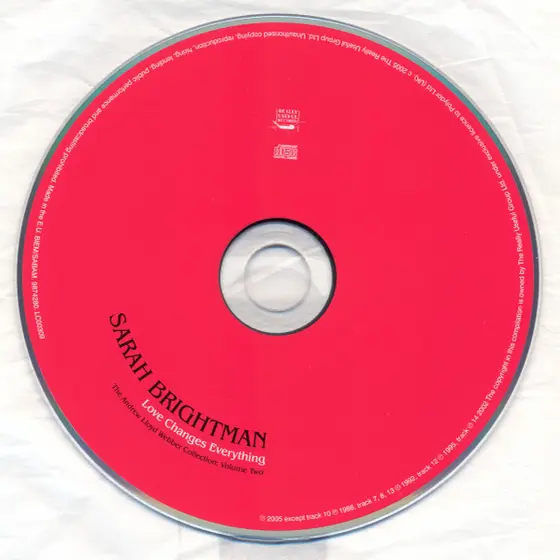 Sarah Brightman - Love Changes Everything (The Andrew Lloyd Webber Collection: Volume Two)-2