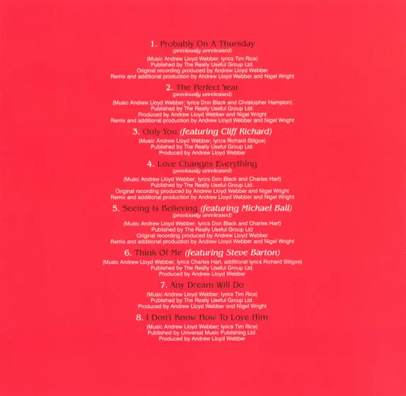 Sarah Brightman - Love Changes Everything (The Andrew Lloyd Webber Collection: Volume Two)-3