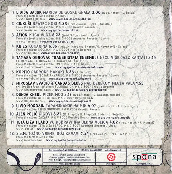 Various - Earthplugged: Croatian World Music - Womex 08-1