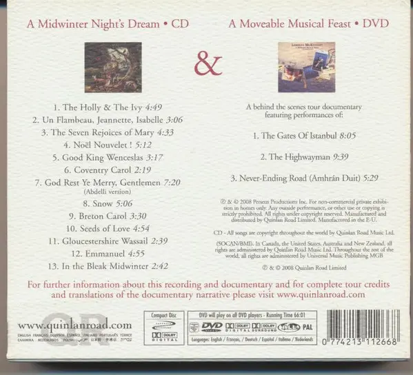 Loreena McKennitt - A Midwinter Night's Dream-1
