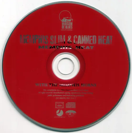 Memphis Slim & Canned Heat With The Memphis Horns - Memphis Heat-3