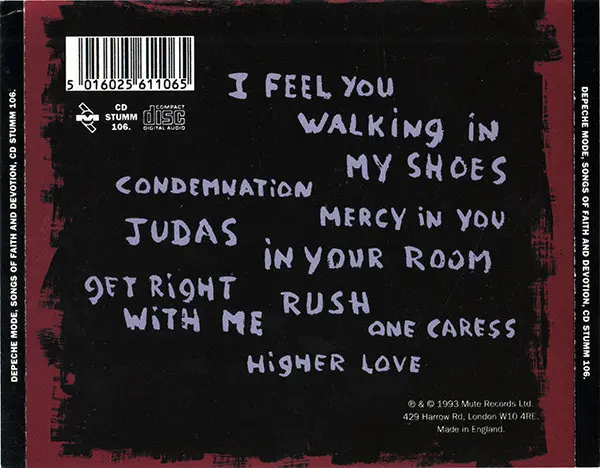 Depeche Mode - Songs Of Faith And Devotion-1