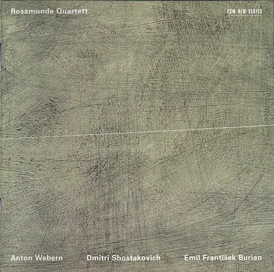 Rosamunde Quartett - Anton Webern / Dmitri Shostakovich / E. F. Burian - Anton Webern / Dmitri Shostakovich / Emil František Burian-0