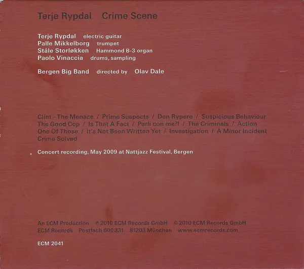 Terje Rypdal - Crime Scene-1