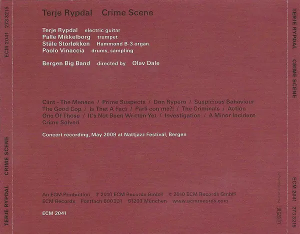 Terje Rypdal - Crime Scene-3