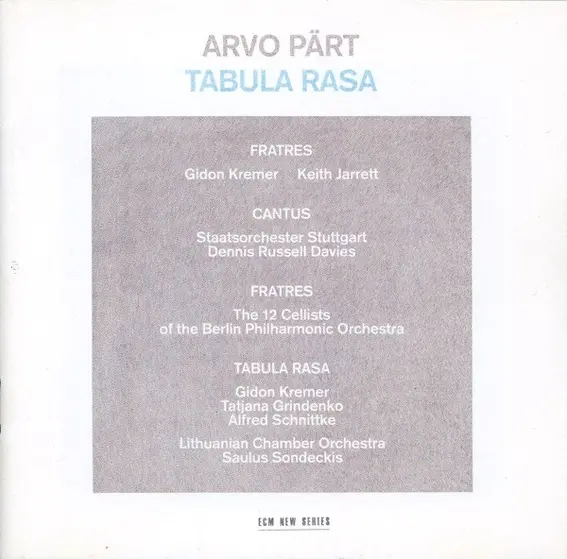 Arvo Pärt - Tabula Rasa-0