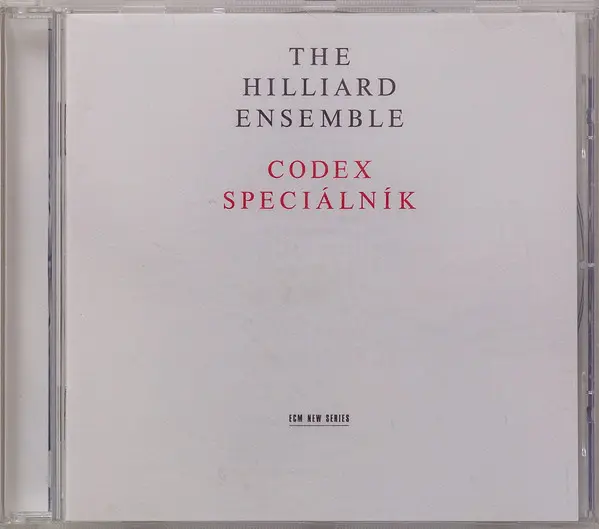 The Hilliard Ensemble - Codex Speciálník-10