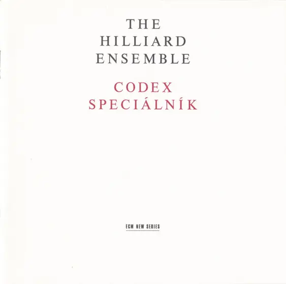 The Hilliard Ensemble - Codex Speciálník-0