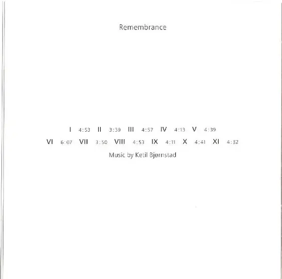 Ketil Bjørnstad - Remembrance-6