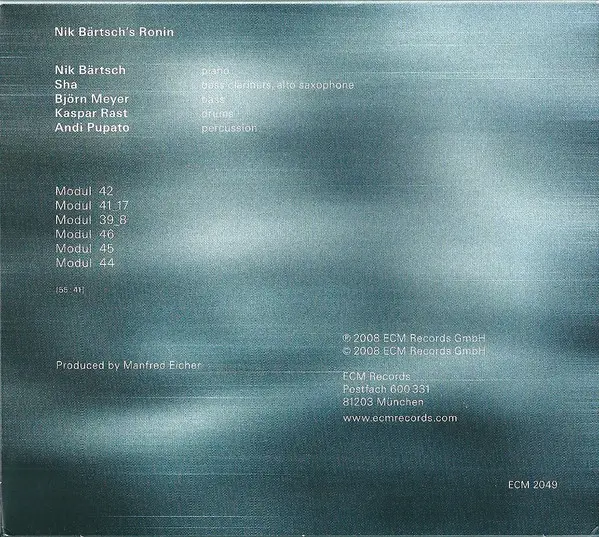 Nik Bärtsch's Ronin - Holon-1