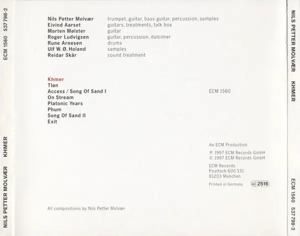 Nils Petter Molvær - Khmer-5