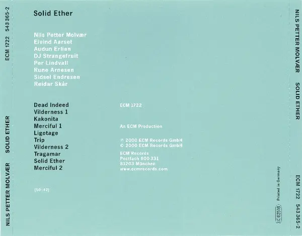 Nils Petter Molvær - Solid Ether-3
