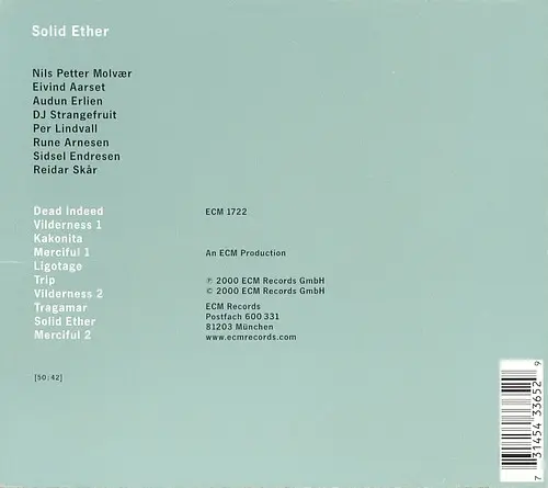 Nils Petter Molvær - Solid Ether-4