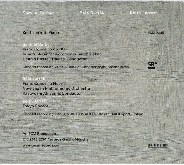 Keith Jarrett - Barber / Bartók / Jarrett-4