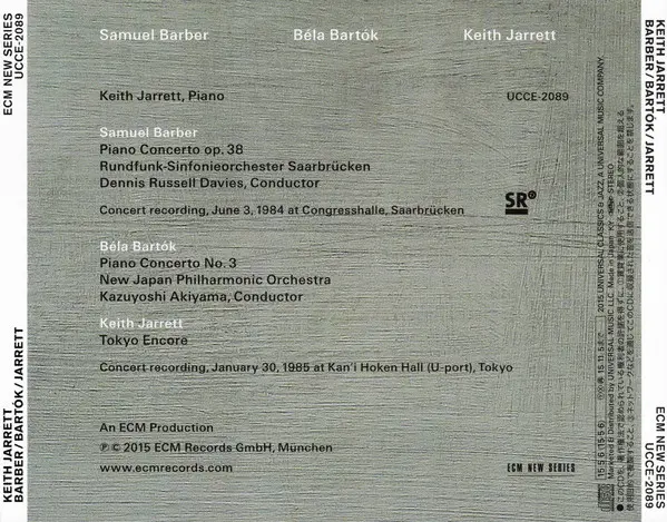 Keith Jarrett - Barber / Bartók / Jarrett-7