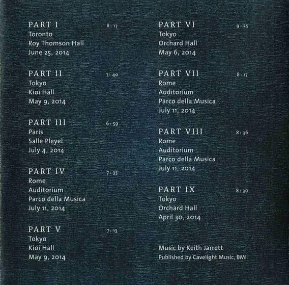 Keith Jarrett - Creation-9