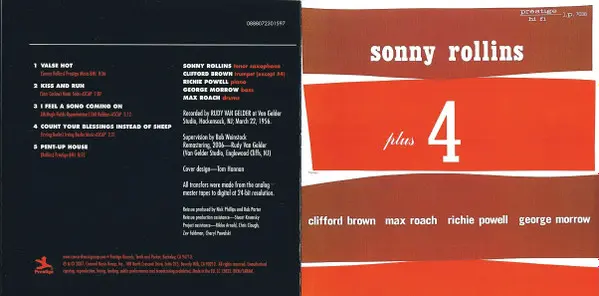 Sonny Rollins - Plus 4-4