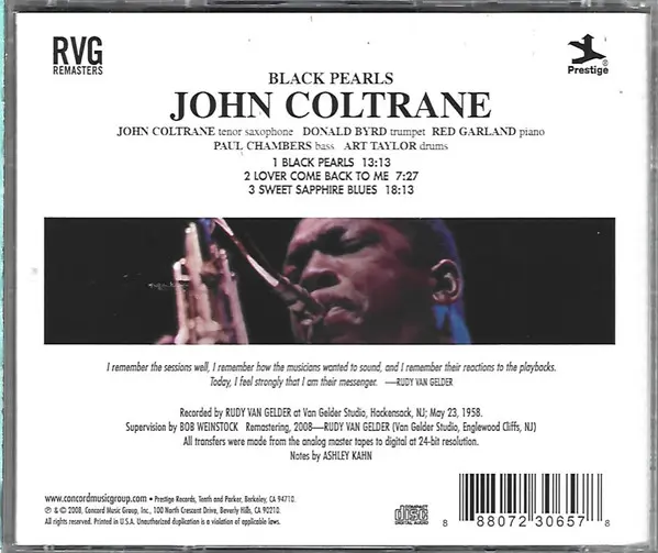 John Coltrane - Black Pearls-1