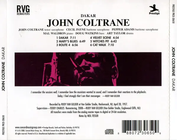 John Coltrane - Dakar-1