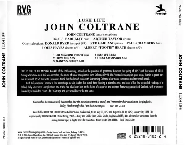 John Coltrane - Lush Life-1