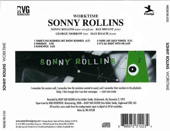 Sonny Rollins - Worktime-1