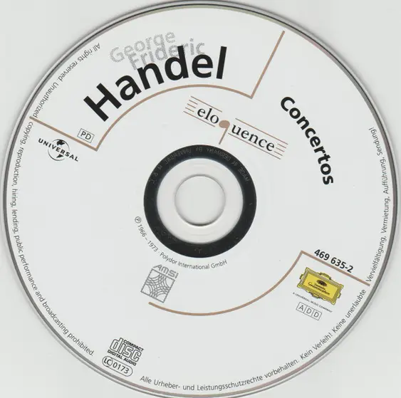 Georg Friedrich Händel - Concertos-1