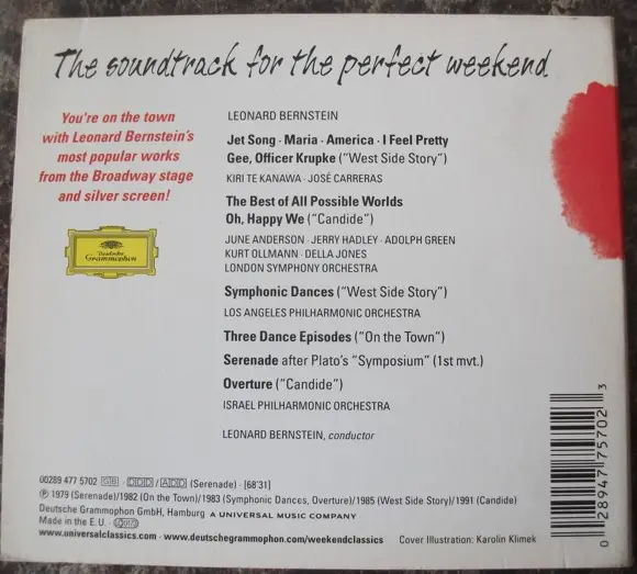 Leonard Bernstein - A Leonard Bernstein Weekend-2