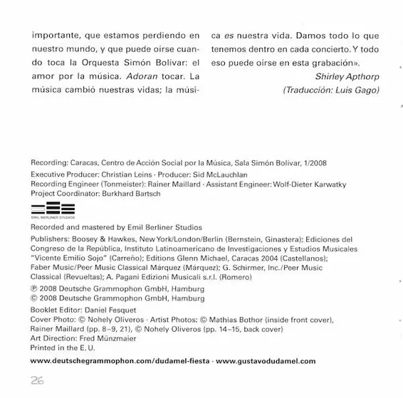 Simón Bolívar Youth Orchestra Of Venezuela, Gustavo Dudamel - Fiesta-28