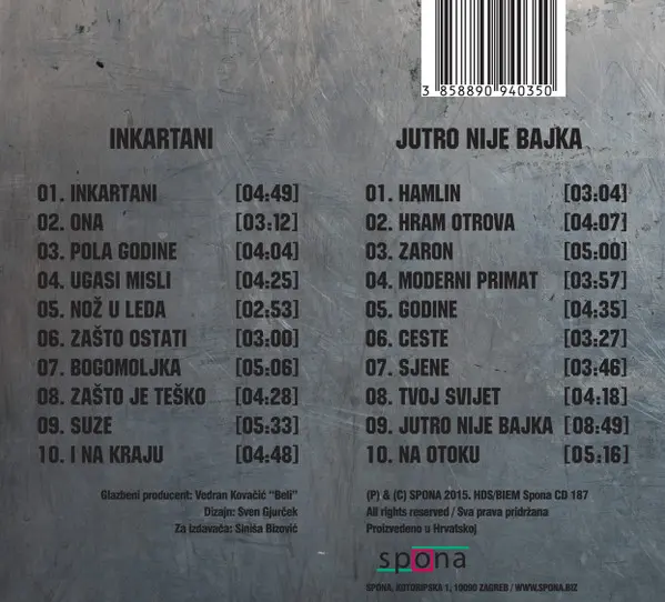 Luxus Lord - Inkartani / Jutro Nije Bajka-2
