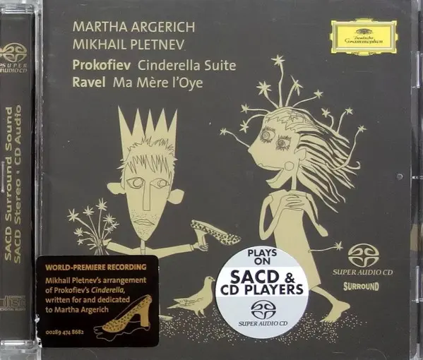 Sergei Prokofiev, Maurice Ravel / Martha Argerich, Mikhail Pletnev - Cinderella Suite • Ma Mère L'Oye-0