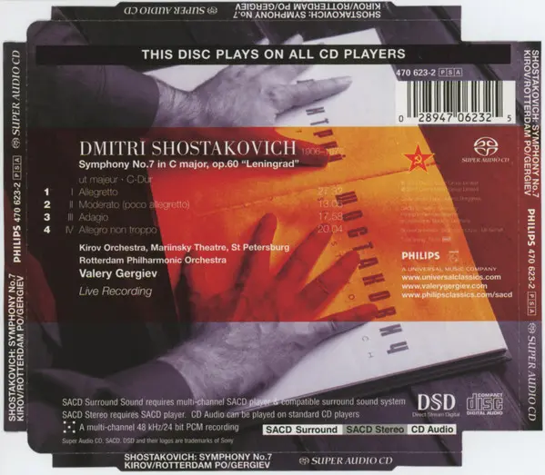 Valery Gergiev, Dmitri Shostakovich - Symphony No. 7-1