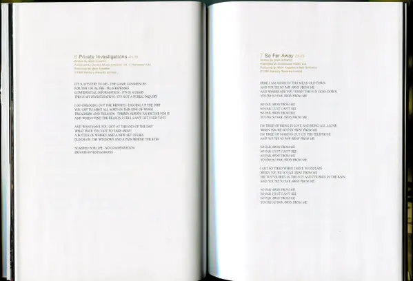 Dire Straits & Mark Knopfler - Private Investigations - The Best Of-23
