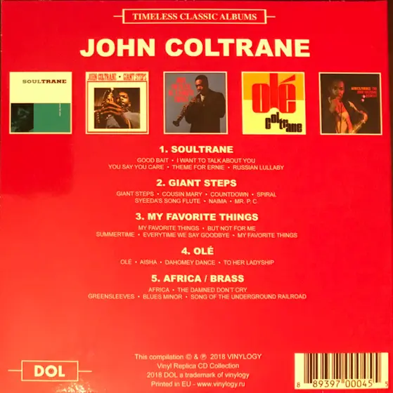 John Coltrane - Timeless Classic Albums-1