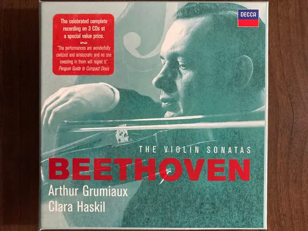 Ludwig van Beethoven, Arthur Grumiaux, Clara Haskil - The Violin Sonatas-2