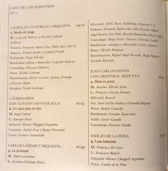 Various - Café De Los Maestros-55