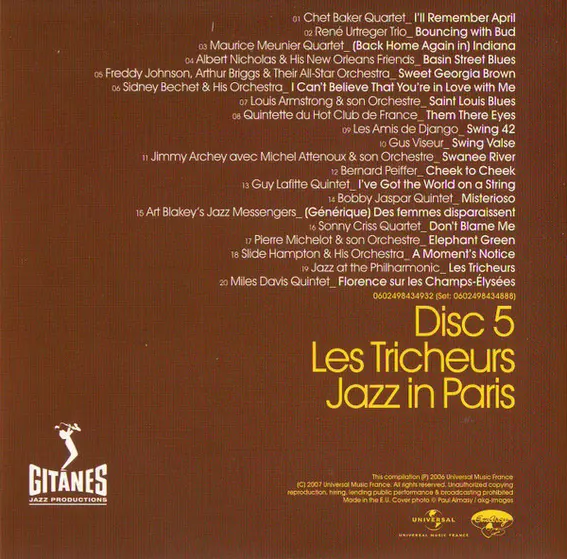 Various - Jazz in Paris - The 100's Most Beautiful Melodies-15