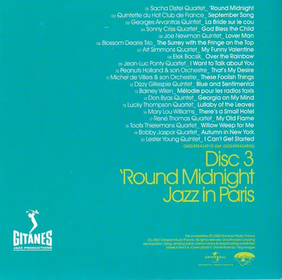 Various - Jazz in Paris - The 100's Most Beautiful Melodies-11